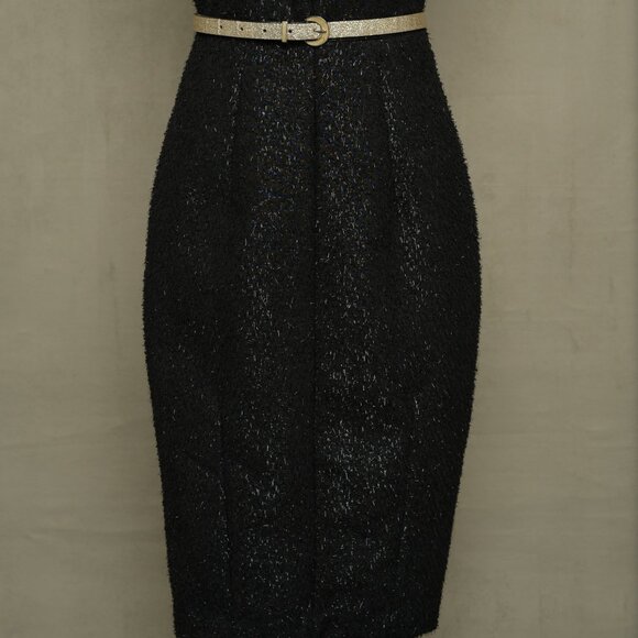 H&M Cocktail Pencil Dress, Size 4, Black - Picture 5 of 10